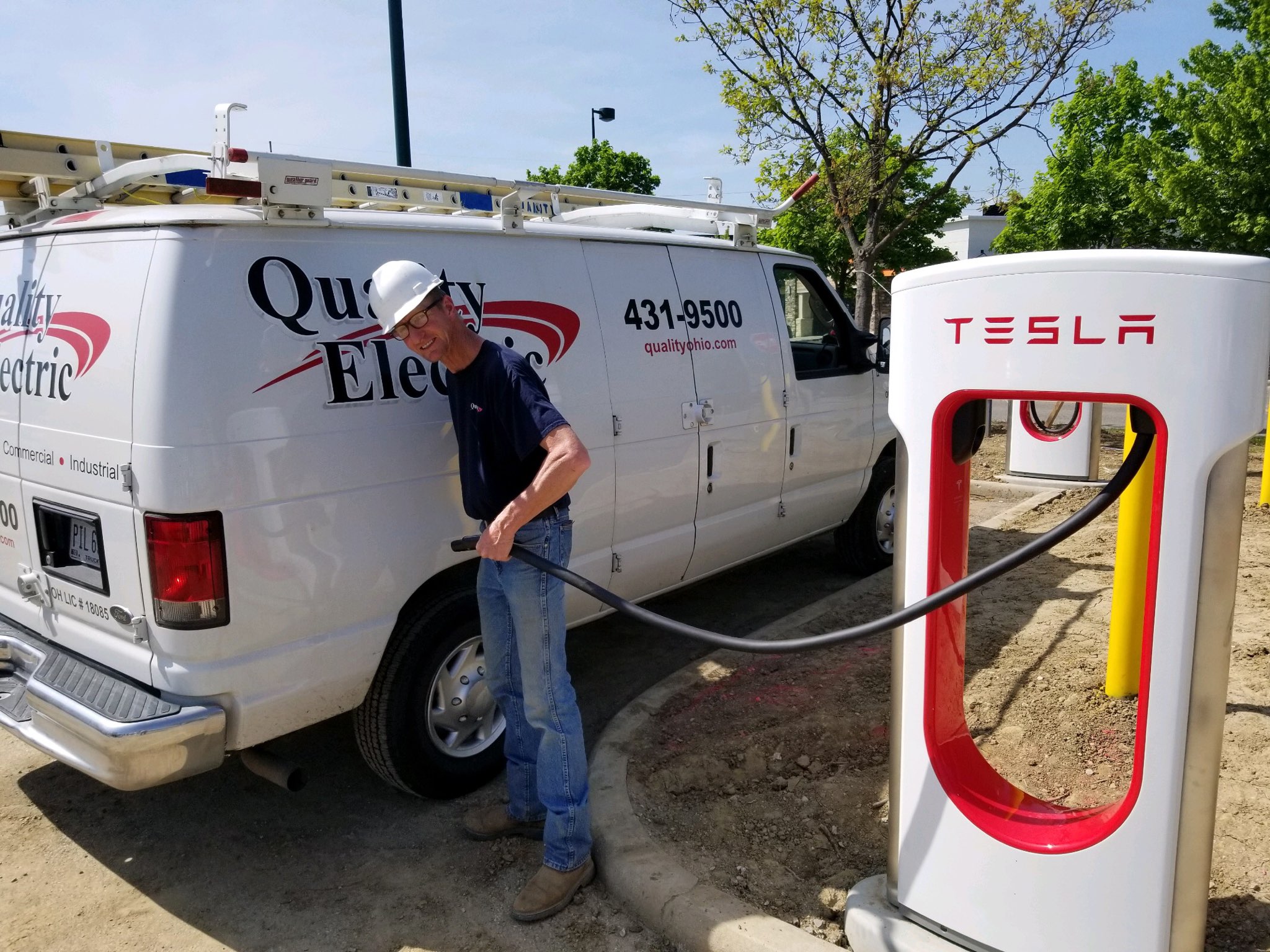 Electric Car Charger Installation Tesla Charging Stations