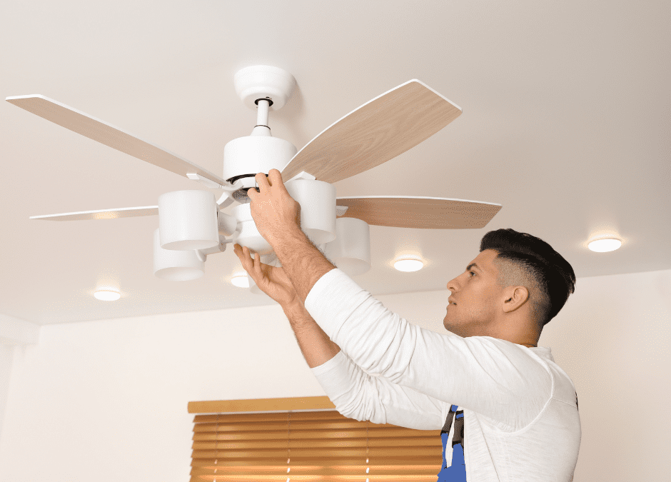 ceiling fan diy