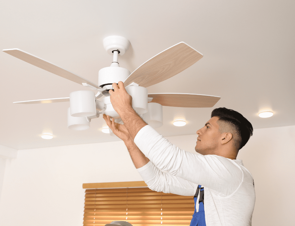 ceiling fan diy